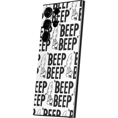 Looney Tunes Road Runner Beep Grid Galaxy S25 Ultra Skin